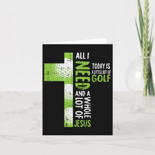 Carte Tout Le Lot De Jésus Golf Golf Golf Sport Lover Ch