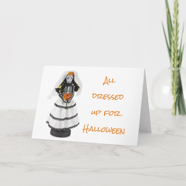 CARTE **TOUT PIMPÉ** POUR HALLOWEEN (Devant)