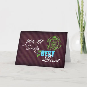 Carte Tout simplement le meilleur papa