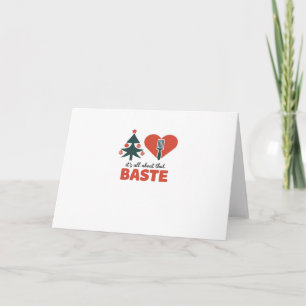 Carte Tout Sur Ce Baste Noël Classique
