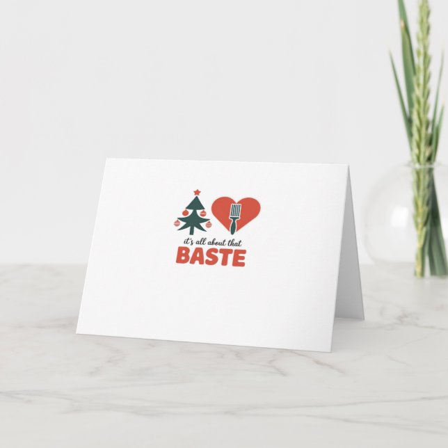 Carte Tout Sur Ce Baste Noël Classique (Devant)