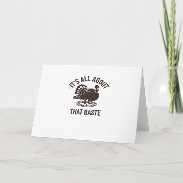 Carte Tout Sur Ce Baste Noël tendance (Devant)