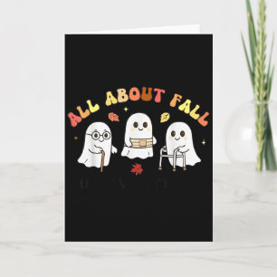 Carte Tout sur la prévention des chutes Fantôme Hallowee