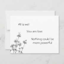 Carte "Tout va bien"