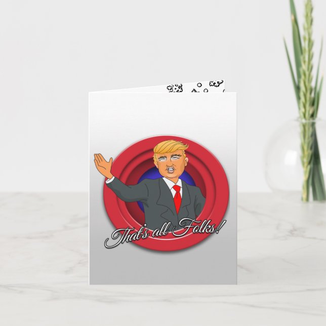 Carte Tout vient de Donald Trump (Devant)