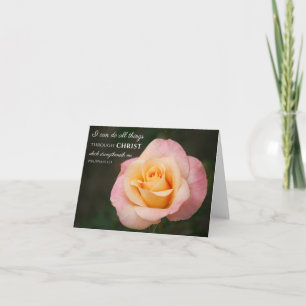 Carte Toute chose par Christ Rose des Écritures