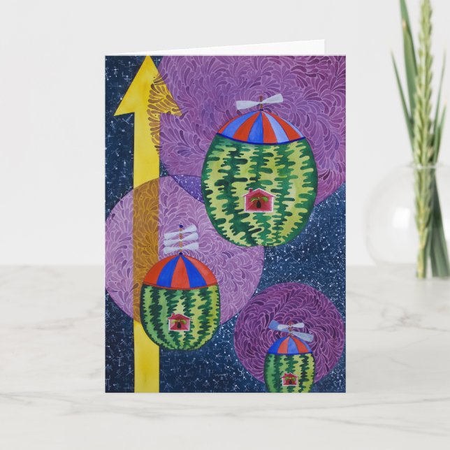 Carte Toute la bonne pastèque vont au ciel (Devant)