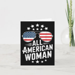 Carte Toutes Les Femmes Américaines 4 juillet Les Femmes