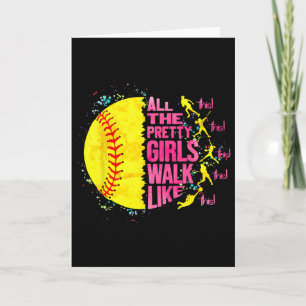 Carte Toutes Les Filles Jolies Vintage Softll Jour de Ma