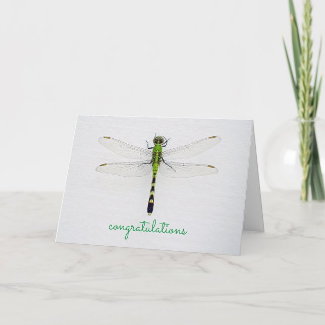 Carte Toutes les occasions Félicitations à Dragonfly (Devant)