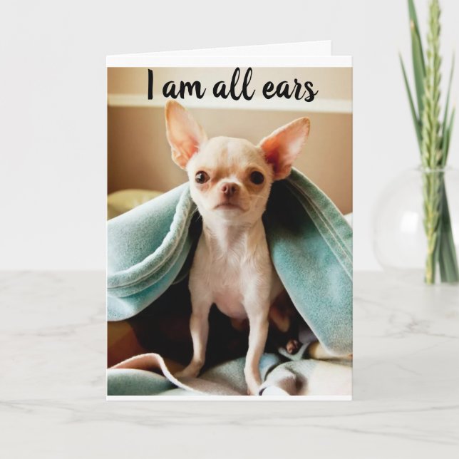 Carte TOUTES LES OREILLES À ENTENDRE SUR VOTRE "14e" BIR (Devant)