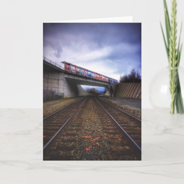 Carte Traces ferroviaires à Seattle (Devant)