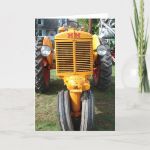 Carte Tracteur antique