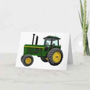 Carte Tracteur vert