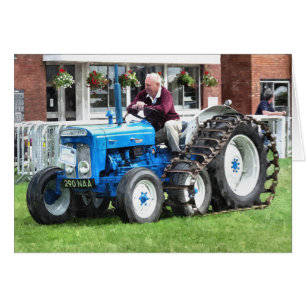 Carte TRACTEURS vintages