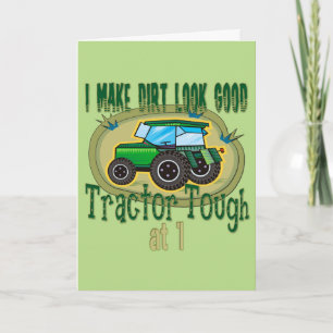 Carte Tractor Tough 1er anniversaire
