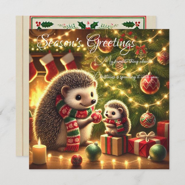 Carte Tradition familiale (Devant / Derrière)