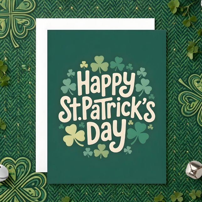 Carte traditionnelle de la Saint-Patrick (Créateur téléchargé)