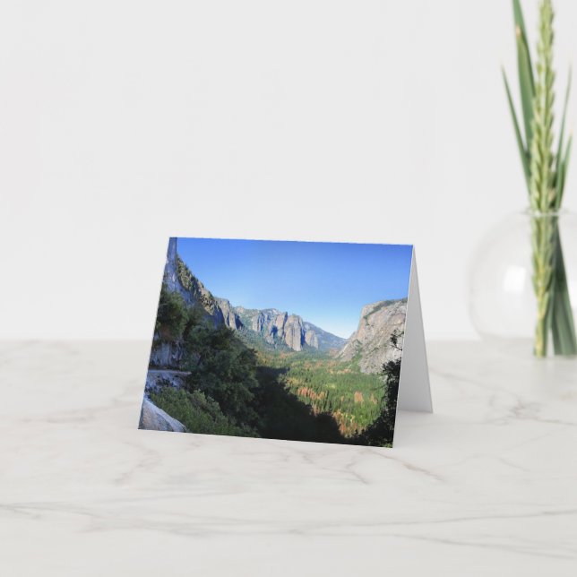 Carte Trail de Four Mile inférieur - Vallée de Yosemite (Devant)