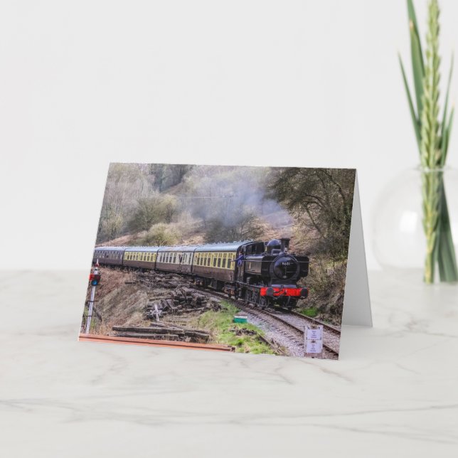 Carte Train à vapeur (Devant)