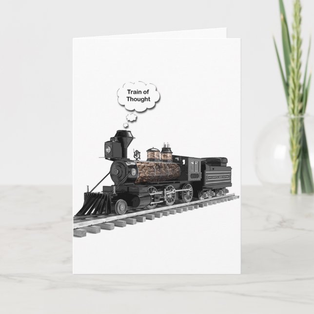 Carte Train de pensée (Devant)