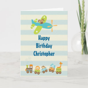 Cartes Avion D Anniversaire Zazzle Fr