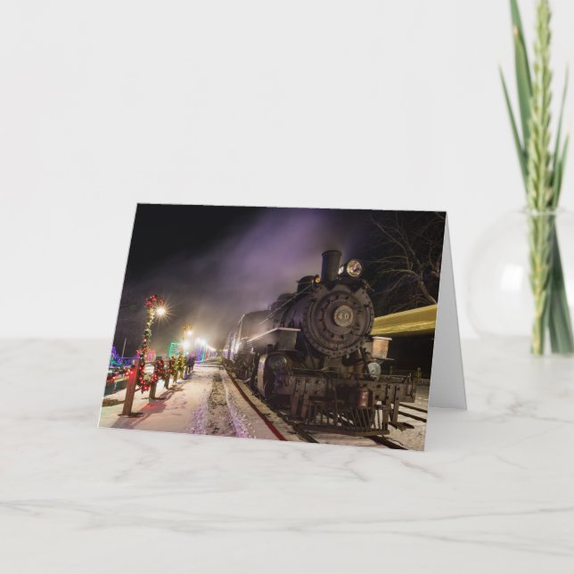 Carte Train Expresse du Pôle Nord (Devant)