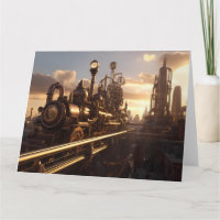 Train néo-victorien Steampunk |