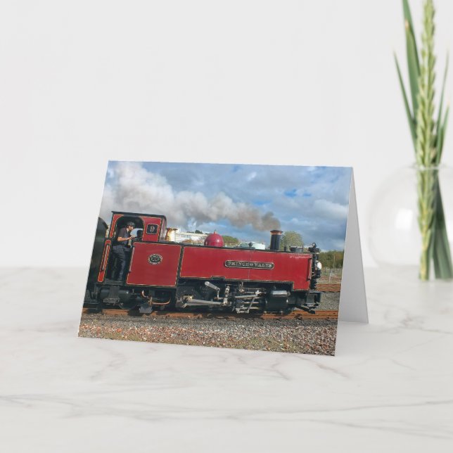 CARTE TRAINS À VAPEUR (Devant)