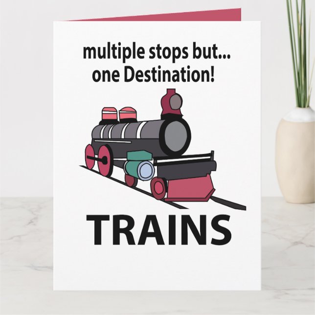 Carte Trains Arrêts Multiples Mais Trains Une Destinatio (Devant)