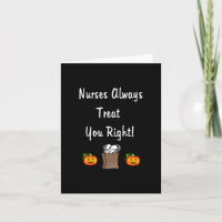 Traitement D'Halloween Pour Les Infirmières