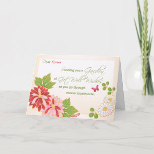 Carte Traitements du cancer Nom personnalisé Obtenez de 