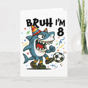 Carte Tralalero Tralala Italien Brainrot Garçon Football