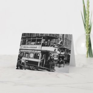 Carte Trams à Manchester, c.1900