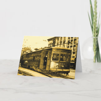 Carte Tramway de désir sur le St de canal