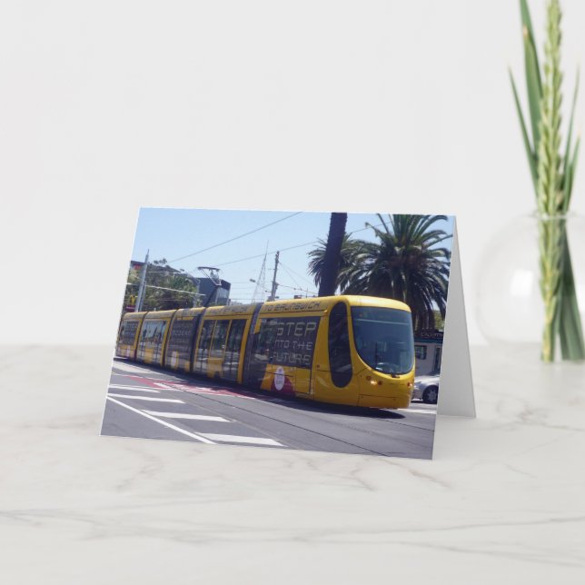 Carte tramway de melbourne nouveau (Devant)