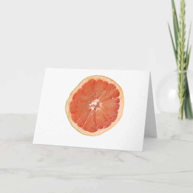 Carte Tranches de pamplemousse (Devant)