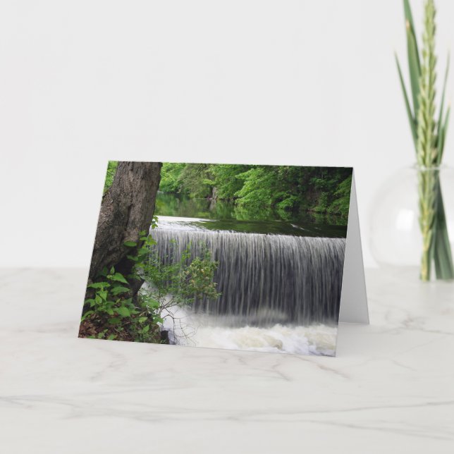 Carte Tranquil Waterfall (Devant)