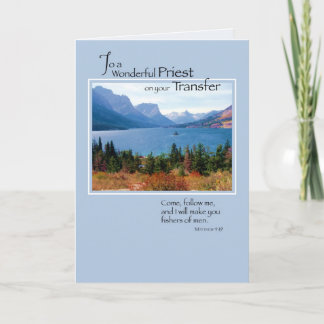 Carte Transfert des prêtres, Mountain Lake