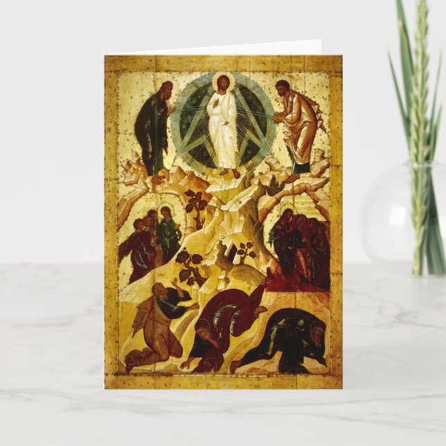 Carte Transfiguration Christ (Devant)