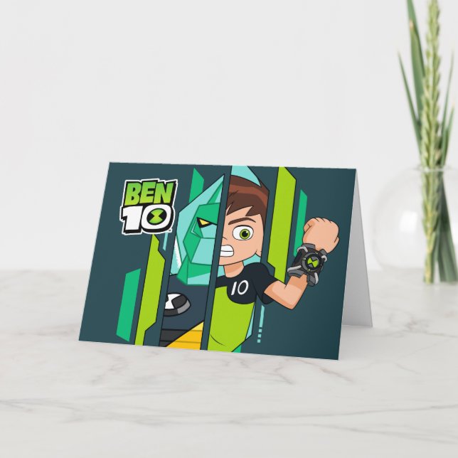 Carte Transformation de l'ADN de Ben 10 Diamondhead (Devant)
