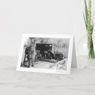 Carte Transporteur de courrier avec "United Mail" Automo