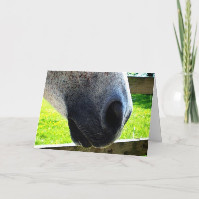 Carte Travail de nez (Devant)