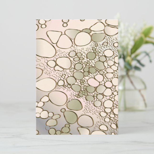 Carte Travail numérique Abstrait 5 (Debout devant)