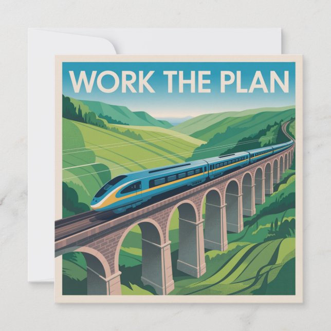 Carte Travailler le plan (Devant)
