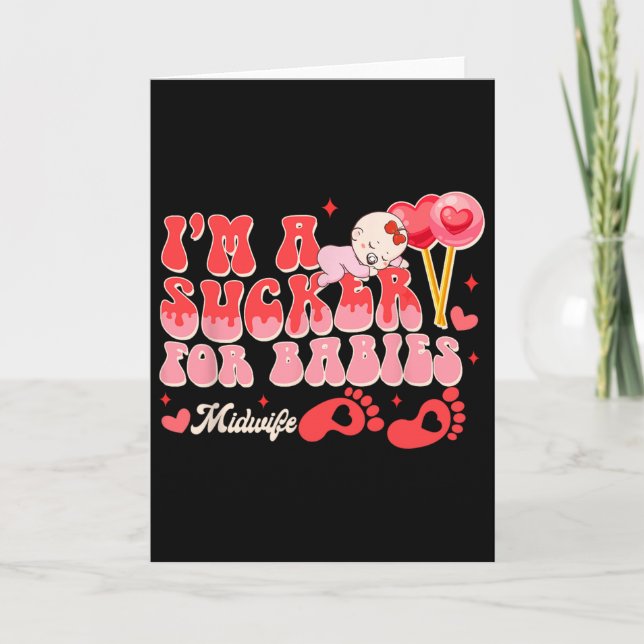 Carte Travailleur de naissance de la Saint-Valentin Je s (Devant)
