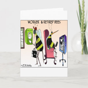 Carte Travailleur et abeille retirée