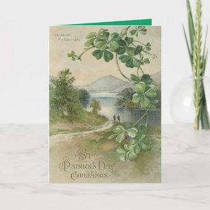 Carte Trèfle à quatre feuilles Killarney Mountain