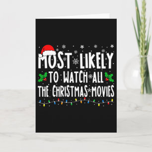 Carte Très susceptible de regarder tous les films de Noë