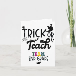 Carte Tri Ou Enseigner Halloween de 2e année Te